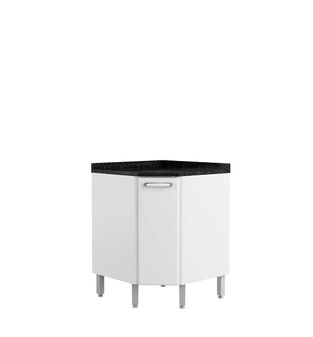 Mueble Esquinero Inferior Evidence Plus Blanco