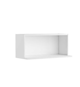 Mueble para Microondas de Cocina en Acero y MDP Bertolini Color Blanco