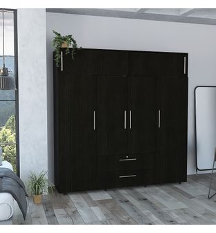 Armario Agatha 204 X 200 X 50 Color Wengue