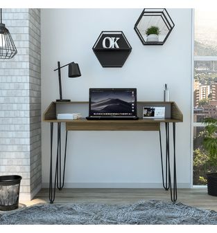 Escritorio Angora Bertolini Color Gales y Blanco