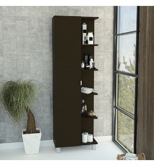 Mueble Esquinero para Baño Facto Bertolini Color Wengue