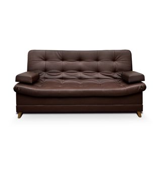 Sofa Cama Dulces sueños tipo cuero café