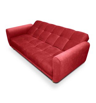 Sofa Cama Comfort Sistema clic clac en rojo