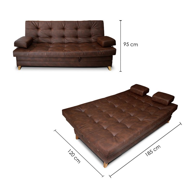 Tipos de patas para un sofá o sofá cama