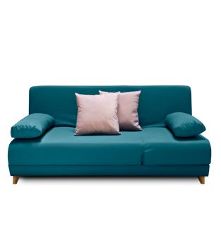 Sofa Cama Tolini en turquesa