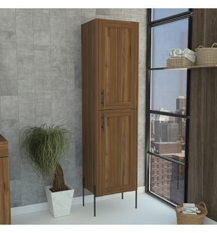 Mueble Organizador Multiuso para Baño Preto Color Gales