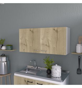 Gabinete Superior de Cocina Ally Bertolini Color Blanco Duna
