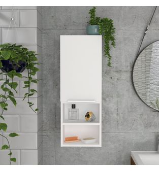 Mueble Auxiliar para Baño Operative Bertolini Color Blanco