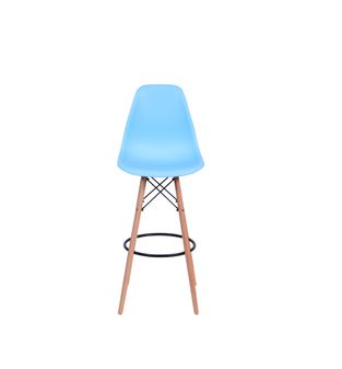 Silla Alta 5CERO de barra, restaurante tipo Bar Bertolini Color Azul