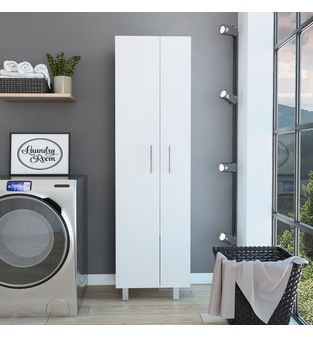 Mueble Alacena Despensa de Cocina Paris Bertolini Color Blanco