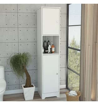 Mueble Auxiliar para Baño Myth Bertolini Color Blanco