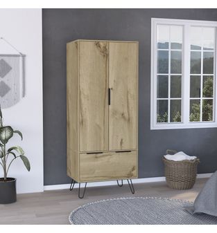 Armario Closet Organizador 76cm Clara 2 puertas 1 cajón Duna