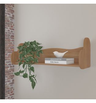 Repisa Love Estanteria en MDP 93cm  Roble