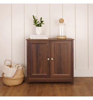 Mueble Bifet 80cm en MDP 2 puertas Marron