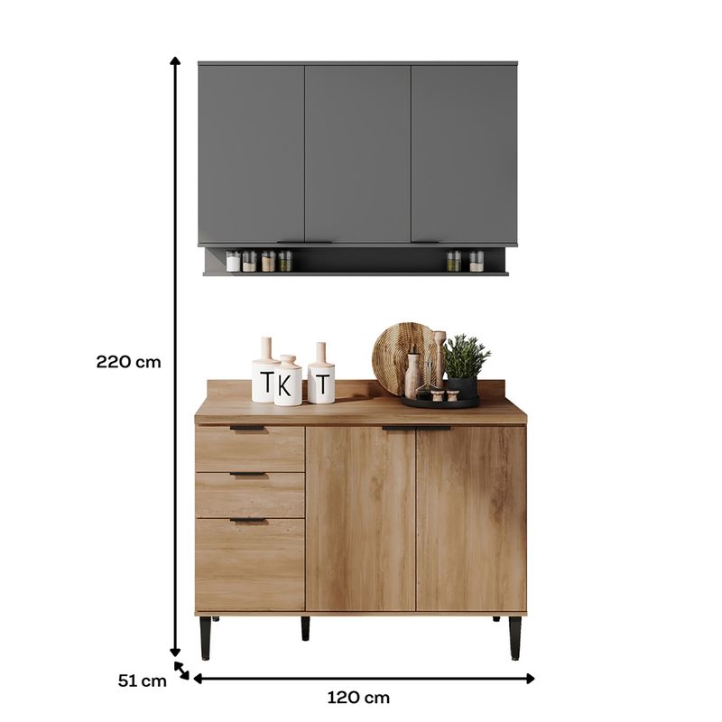 BERCOL.901---Fundo-Infinito-2506-com-tampo---2501-Freijo-com-Cinza-Titanio-e-Preto---Vinheta-completa-copia