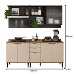 BERCOL.911---Fundo-Infinito-2507---2506-com-tampo---2504-Freijo-com-Off-White-e-Preto-Touch---Vinheta-completa