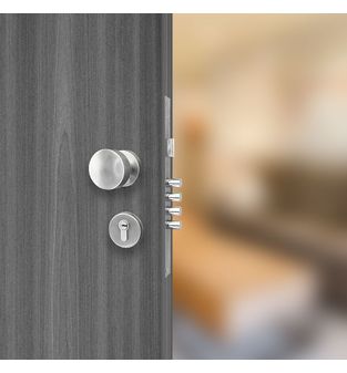 Kit de cerradura de incrustar Stylus Pomo 6017-4