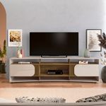 Ambiente Rack Elegance Off White com Pinho Ripado -2-
