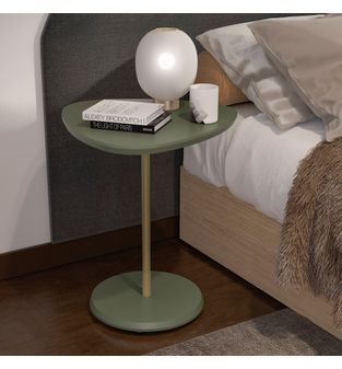 Mesa de noche auxiliar en MDP 45x45 Bel Menta