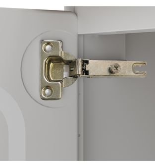 Kit x 6 Bisagras para Muebles de Acero al Carbono Bertolini